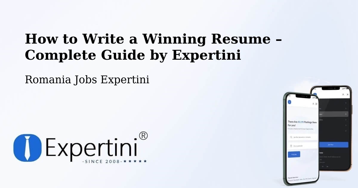 Resume Writing Guide for Job Seekers – Letca - Letca, Romania Jobs Expertini