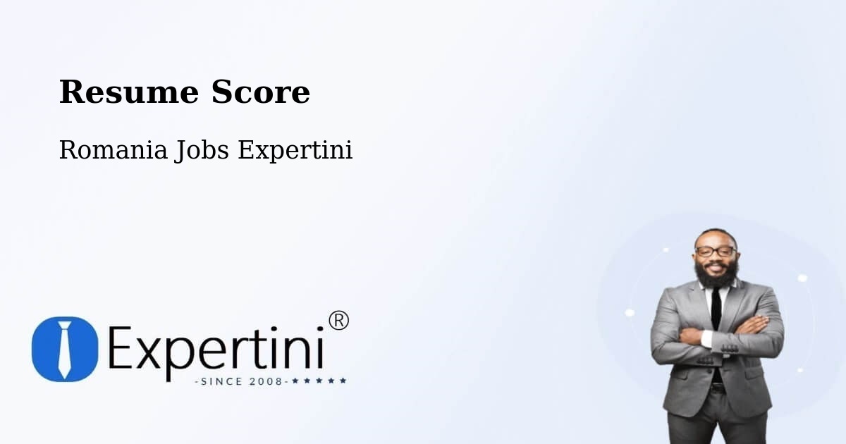 Resume Score & Job Description Match Tool – Letca - Romania Jobs Expertini